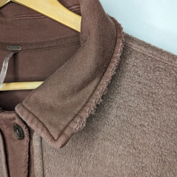 Free People Ruby Jacket Date Night Size Large Pockets Elbow Patches - Picture 8 of 16